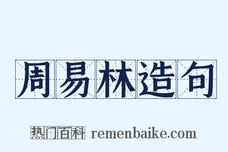 周易林造句是什么意思的图片